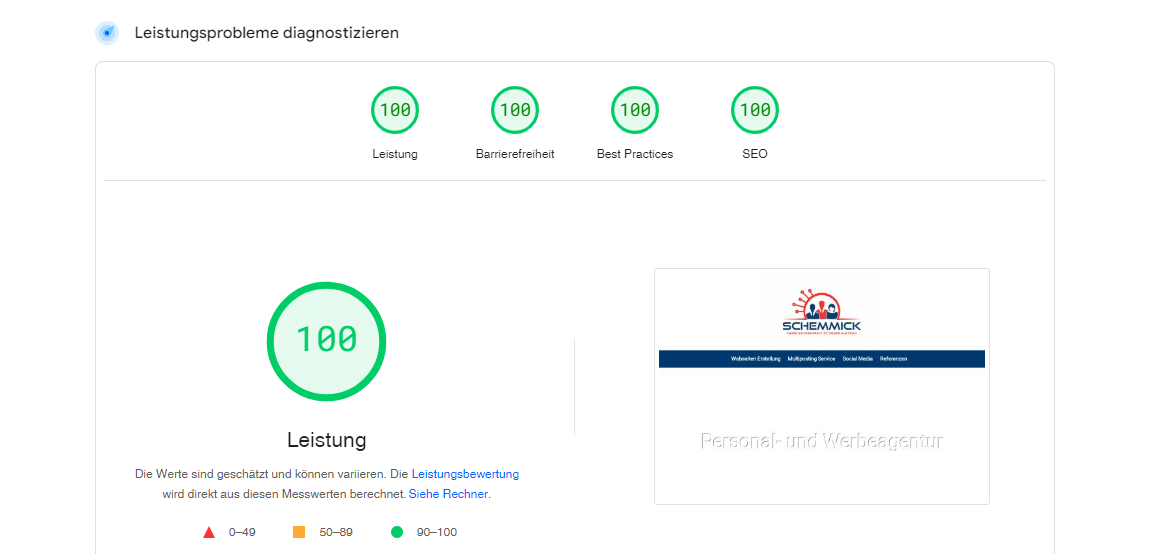 Bewertung Werbeagentur Schemmick