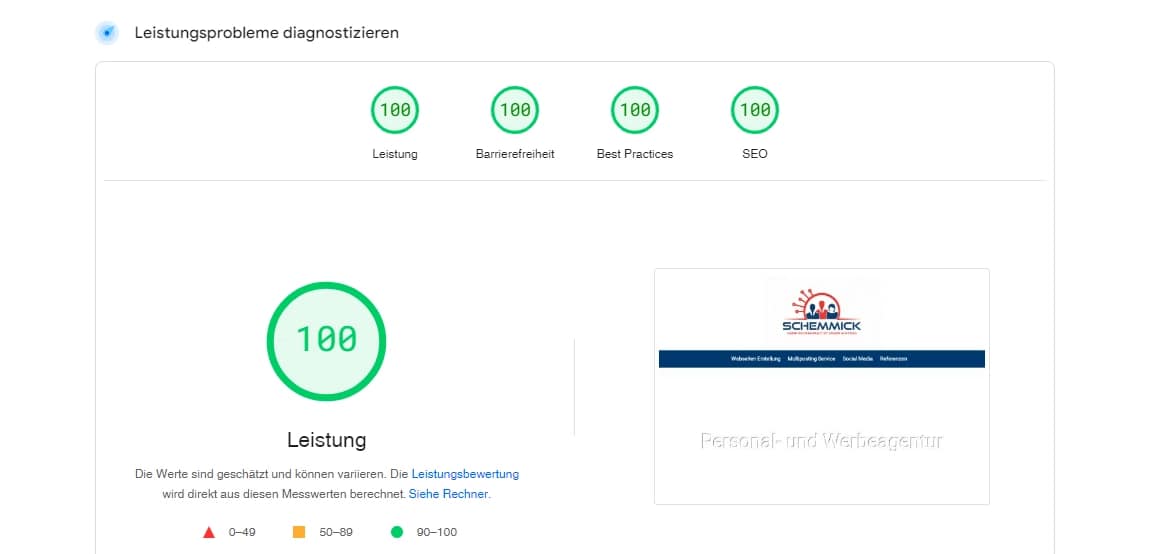 Bewertung Werbeagentur Schemmick
