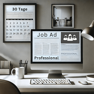 Premium Stellenanzeigen 7 Online-Stellenanzeige - Professional Job Ad - 30 Tage