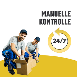 Manuelle Kontrolle der Lagerbox innerhalb von 24h