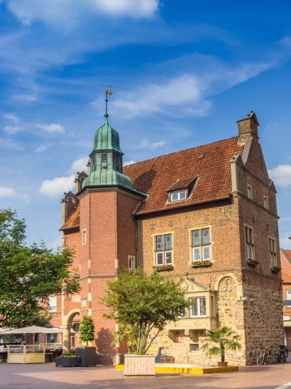 Historisches Rathaus am Markt in Meppen
