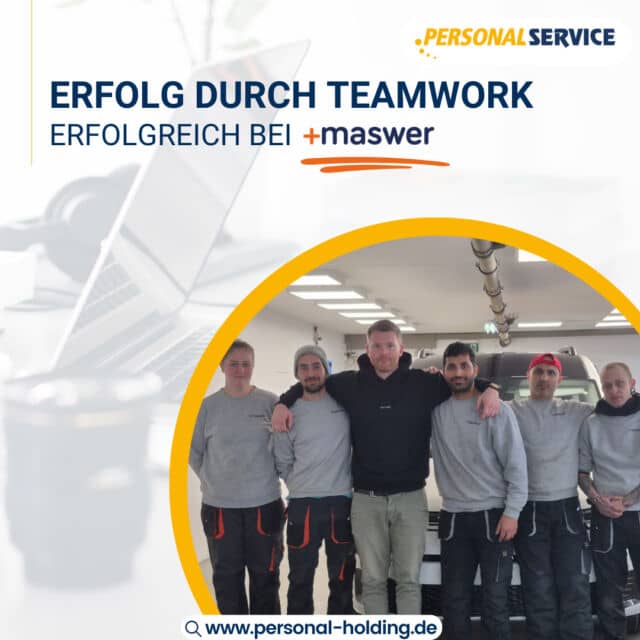🚀 Starkes Team – Erfolgreich in der Fahrzeugaufbereitung!⁠
⁠
Unsere fünf Mitarbeiter:innen sind bei Maswer Deutschland GmbH in Hessen im Einsatz – und das mit vollem Engagement! 💪⁠
Maswer ist ein international tätiges Unternehmen, das sich auf Dienstleistungen in der Automobilbranche spezialisiert hat – darunter auch die professionelle Fahrzeugaufbereitung.⁠
⁠
Unsere Mitarbeiter:innen sorgen dafür, dass jedes Fahrzeug wieder im besten Glanz erstrahlt – ein echter Erfolg durch Teamwork! 👏⁠
⁠
💼 Du suchst auch nach einer neuen beruflichen Herausforderung?⁠
Wir helfen dir, den passenden Job zu finden – mit Perspektive und Teamspirit!⁠
⁠
📞 Jetzt Kontakt aufnehmen: www.personal-holding.de⁠
⁠
#Erfolgsgeschichten #Fahrzeugaufbereitung #Teamwork #Maswehr #PersonalService #JobMitZukunft