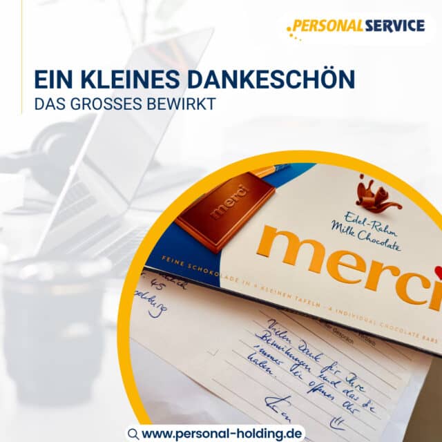 Diese liebevolle Geste kam von einem unserer Elektroniker, der seit Januar Teil unseres Teams ist. Mit einer Schachtel Schokolade und ein paar handgeschriebenen Zeilen hat er nicht nur Danke gesagt – sondern auch ein echtes Lächeln auf unser Gesicht gezaubert.⁠
⁠
Solche Momente erinnern uns daran, wie wichtig gegenseitige Wertschätzung und Menschlichkeit im Arbeitsalltag sind. Bei PSH steht der Mensch im Mittelpunkt – immer.⁠
⁠
Danke für dein Vertrauen und deine Worte! 💛⁠
⁠
#PSH #Wertschätzung #Teamspirit #Dankbarkeit #WirSindPSH #PersonalService #Miteinander #MenschenImMittelpunkt