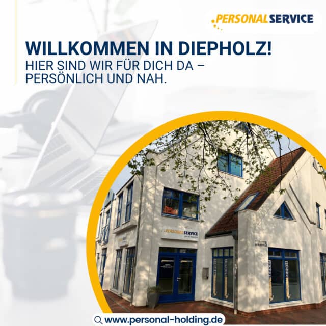 Kennst du schon unseren Standort in Diepholz? 👀⁠

Im Kohlhöfen 3 findest du nicht nur offene Türen, sondern auch offene Ohren für deine Anliegen rund um Job und Karriere. 💼⁠
⁠
Ob du gerade neu suchst oder dich beruflich verändern möchtest – unser Team vor Ort ist sympathisch, handlungsstark und persönlich für dich da.⁠
⁠
👉 Einfach vorbeikommen – wir freuen uns auf dich!⁠
⁠
#PSHDiepholz #StandortDiepholz #JobsInDiepholz #WirSindVorOrt #JobsDiePassen #KarriereMitPSH #PersönlichSympathischStark #Personalvermittlung